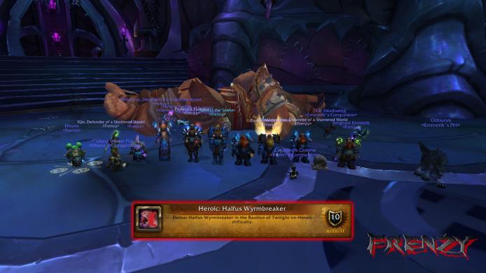 Heroic Halfus Wyrmbreaker kill by Frenzy on Doomhammer-EU