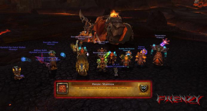 Heroic Shannox kill by Frenzy on Doomhammer-EU