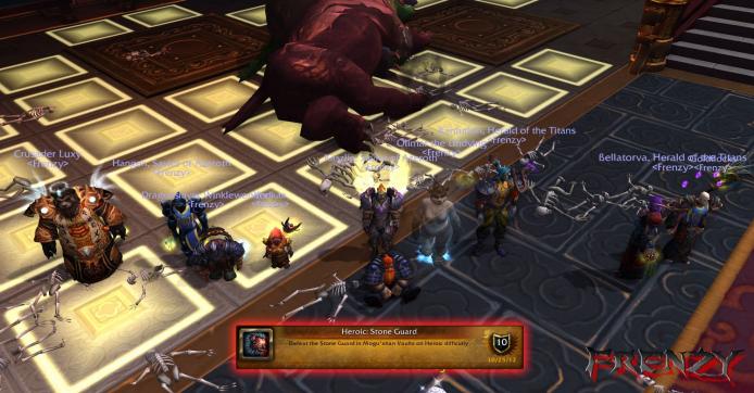 Heroic Stone Guards kill by Frenzy on Doomhammer-EU